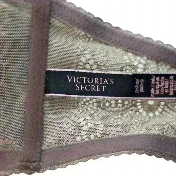 Victoria's Secret Taupe Mauve Very Sexy Push Up Bra Size 36D D80 - Picture 3 of 6